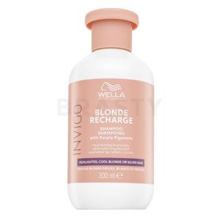 Wella Professionals Invigo Blonde Recharge Shampoo with Purple Pigments neutralizáló sampon szőke hajra 300 ml