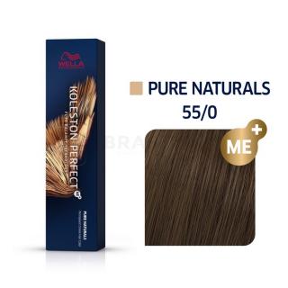 Wella Professionals Koleston Perfect Me+ Pure Naturals professzionális permanens hajszín 55/0 60 ml