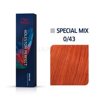 Wella Professionals Koleston Perfect Me+ Special Mix professzionális permanens hajszín 0/43 60 ml