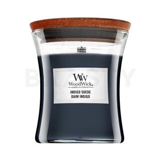 Woodwick Indigo Suede illatos gyertya 85 g