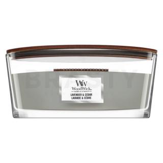 Woodwick Lavender & Cedar illatos gyertya 453,6 g