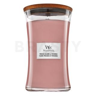 Woodwick Pressed Blooms & Patchouli illatos gyertya 610 g