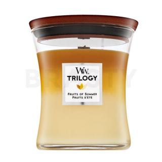 Woodwick Trilogy Fruits of Summer illatos gyertya 275 g