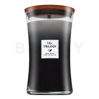 Woodwick Trilogy Warm Woods illatos gyertya 609,5 g