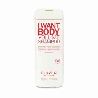 I Want Body - szulfátmentes, parabénmentes volumennövelő sampon 300 ML