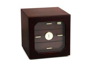 Adorini Humidor Chianti-M Deluxe rózsafa - fiókos szivar szekrény, üvegajtóval 125 szál szivarnak