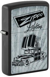 Benzines Zippo öngyújtó  -  car design