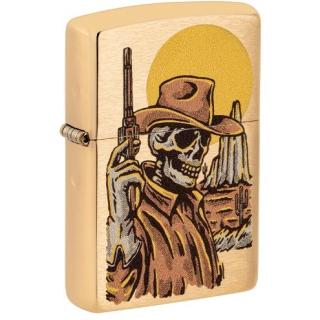 Benzines Zippo öngyújtó  -  cowboy