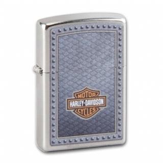 Benzines Zippo öngyújtó  - Harley Davidson logoval