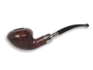 Chacom Spigot Brune 426, Half-Bent briar pipa, Spigot szopokával - filter nélküli