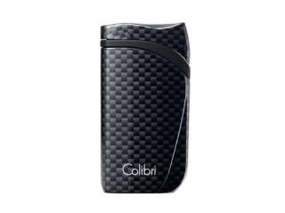 Colibri Falcon Carbon Fiber Black különleges kialakítású szúró lángos szivar öngyújtó - fekete