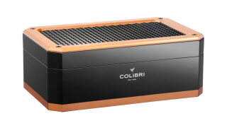 Colibri Rally Black and Rose humidor 100-125 szál szivar számára digitális hygrométerrel