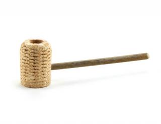 Missouri Meerschaum Corn Cob Chesapeake 921 kukorica pipa egyenes bambusz szárral