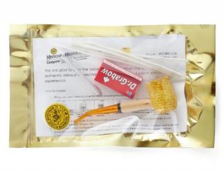 Missouri Meerschaum kezdő pipa szett 6 mm-es hajlított szárú kukorica pipával