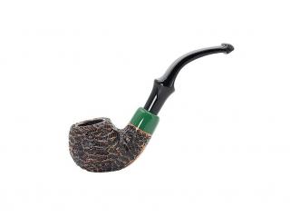 Peterson Saint Patrick's Day Rusticated 303 P-Lip, 9mm filteres bruyer pipa - Army