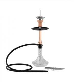 Super Heroes, 55 cm magas, rosegold színű shisha - 1 csöves