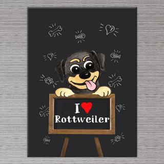 Rottweiler Vászonkép - 100x70 cm