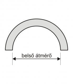 PO-12A natúr sima féloszlop 5-9 cm (Hungarocell sima féloszlop)