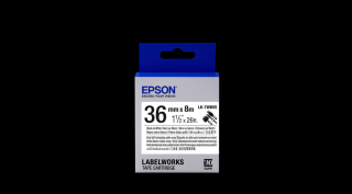 Epson LK-7WBVS címkeszalag Black/White 36mm (8m)