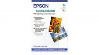 Epson matt archiváló fotópapír (A4, 50 lap, 192g)