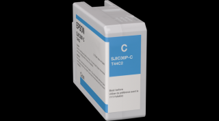 Epson SJIC36P(C) C6500/C6000 Tintapatron Cyan 80ml