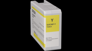 Epson SJIC36P(Y) C6500/C6000 Tintapatron Yellow 80ml