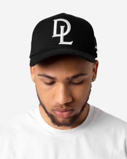 Baseball sapka Initials - black