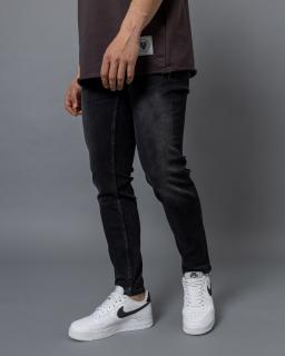 Fekete slim fit farmernadrág HEARTFELT 30