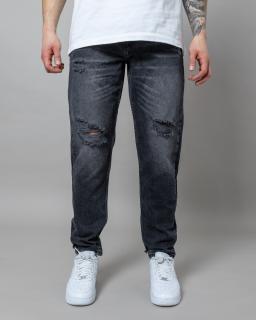 Fekete slim fit farmernadrág YAWING 33