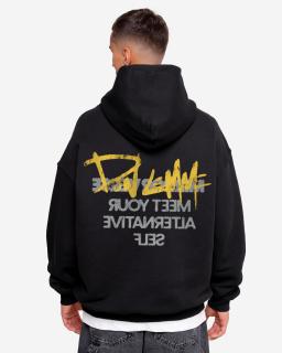 Férfi oversized melegítő felső Spectra - black XL