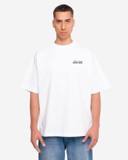 Férfi oversized póló Prisma - white XL