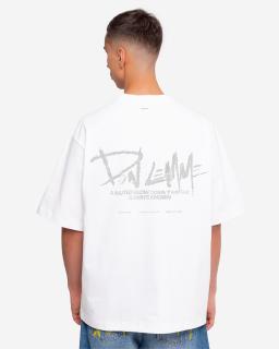 Férfi oversized póló Sparkle - white XL