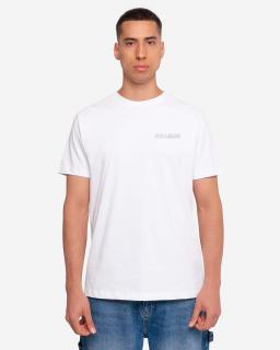 Férfi regular fit póló Aura - white L