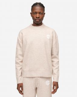 Férfi Snug pulóver - beige L