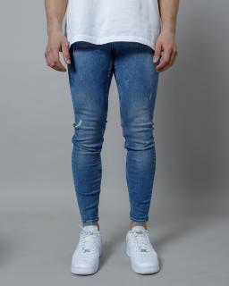 Kék skinny fit farmernadrág AWKWARD 30