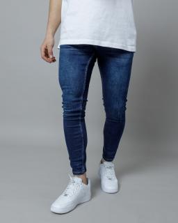 Kék skinny fit farmernadrág BUZZING 30