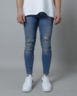 Kék skinny fit farmernadrág OCTOPUS 30