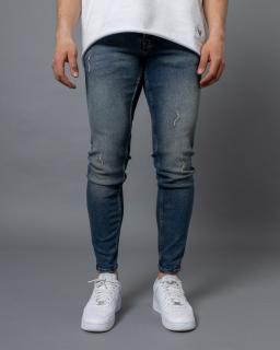 Kék skinny fit farmernadrág OVERREACH 30