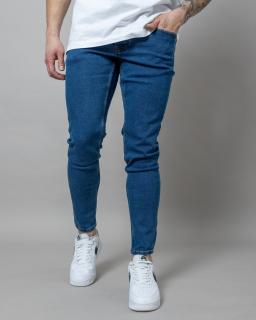 Kék skinny fit farmernadrág UPRIGHT 30