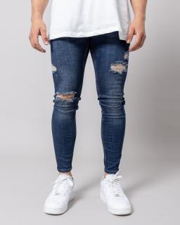 Kék skinny fit farmernadrág WONDERE 30