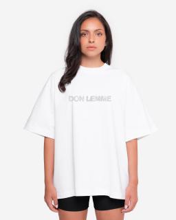 Női oversized póló Lustre - white L