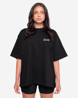 Női oversized póló Prisma - black L