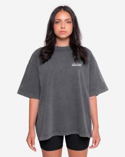 Női oversized póló Prisma - washed grey L