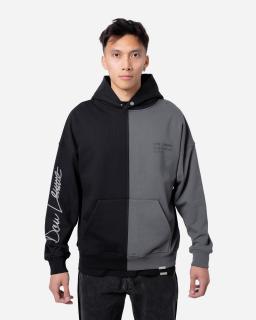 Oversized melegítő felső Sleeve - black/grey L