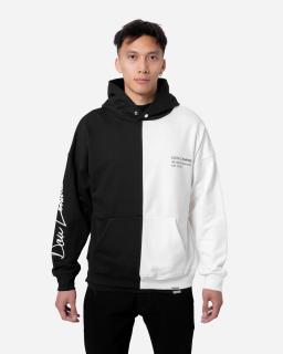 Oversized melegítő felső Sleeve - black/white L