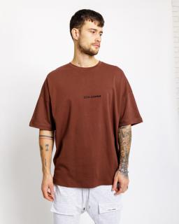 Oversized Póló Chest - mocha L