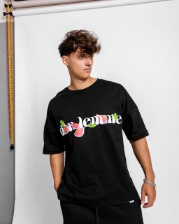 Oversized póló Figs - black L