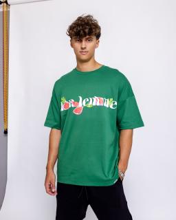 Oversized póló Figs - green M