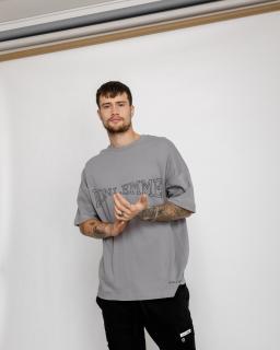 Oversized Póló Square - grey XL