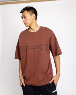 Oversized Póló Square - mocha L